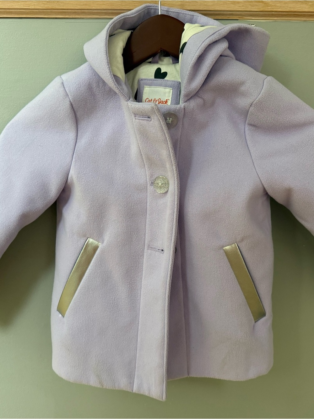 Cat & Jack unicorn Hooded Kids' coat